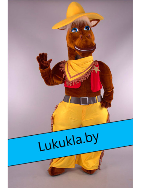 Ростовая кукла "Конь ковбой"