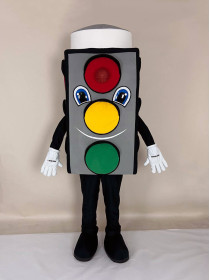 Ростовая кукла "Светофор серый"