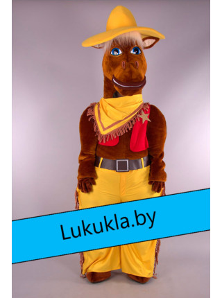 Ростовая кукла "Конь ковбой"