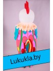 Ростовая кукла "Петух Клоун"