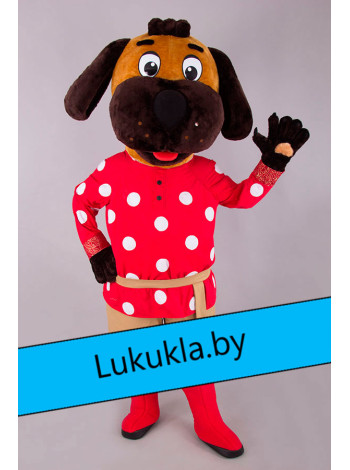 Ростовая кукла "Собака Барбос в народном"